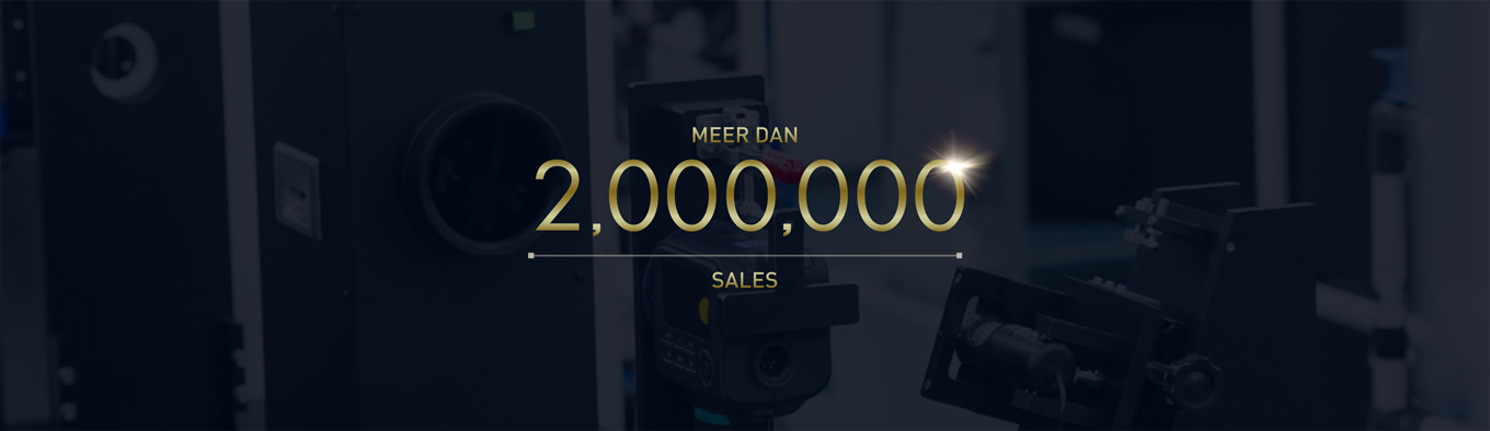 Meer dan 2.000.000 Sales